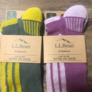 L. L Bean Alpine Ski Winter Socks